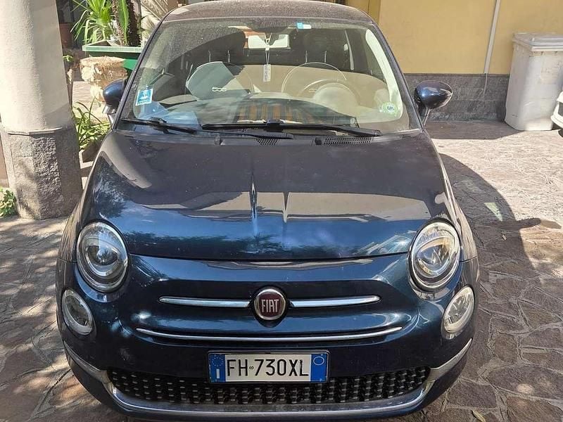Usata Fiat 500 Pop 69 CV (50 kW) 2017 Blu/azzurro Utilitaria