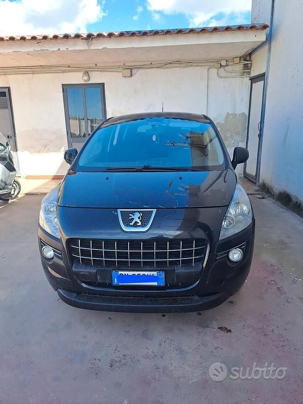 Usata Peugeot 3008 112 CV (82 kW) 2009 Nero Station wagon