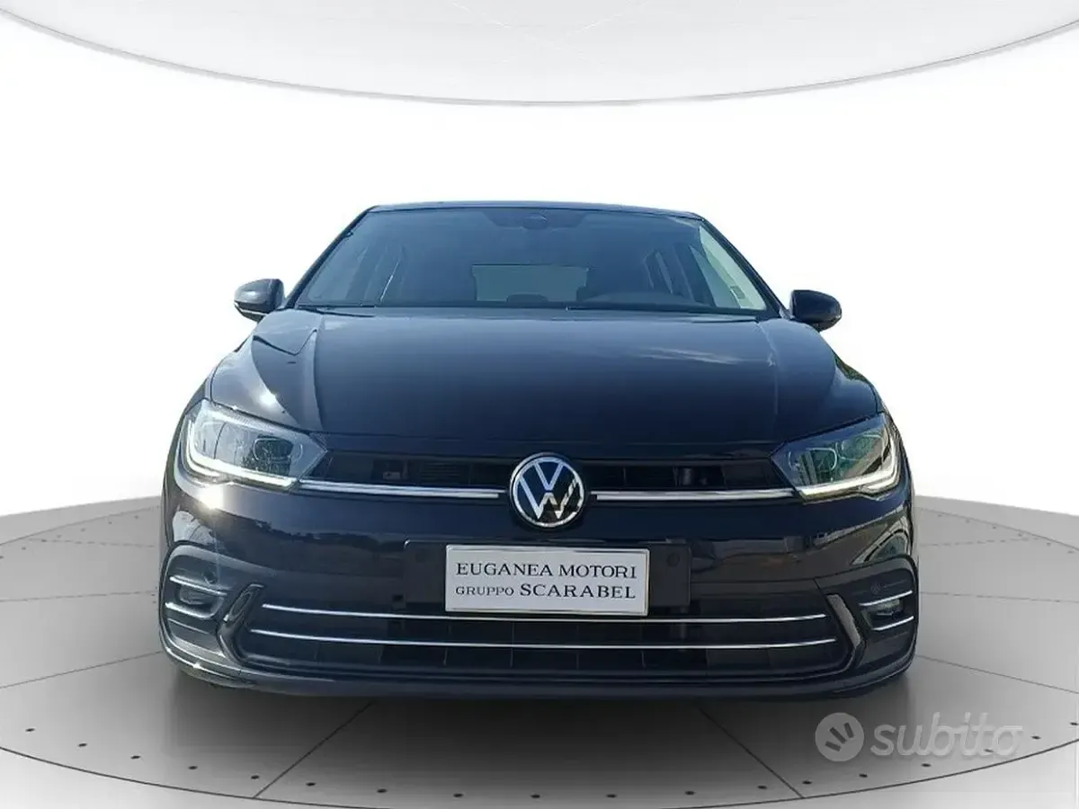 Usata VW Polo Style 95 CV (69 kW) 2023 Nero Utilitaria