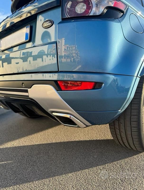 Usata Land Rover Range Rover evoque Dynamic 190 CV (139 kW) 2013 Blu SUV