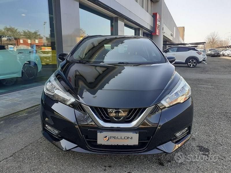 Usata Nissan Micra Acenta 90 CV (66 kW) 2018 Nero Utilitaria