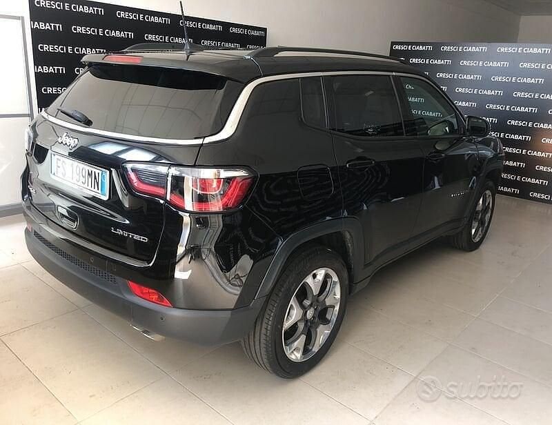 Usata Jeep Compass Limited 2018 Nero SUV