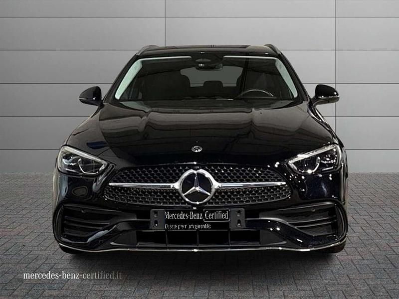 Usata Mercedes C200 AMG Line Premium Plus 163 CV (119 kW) 2024 Nero Station wagon
