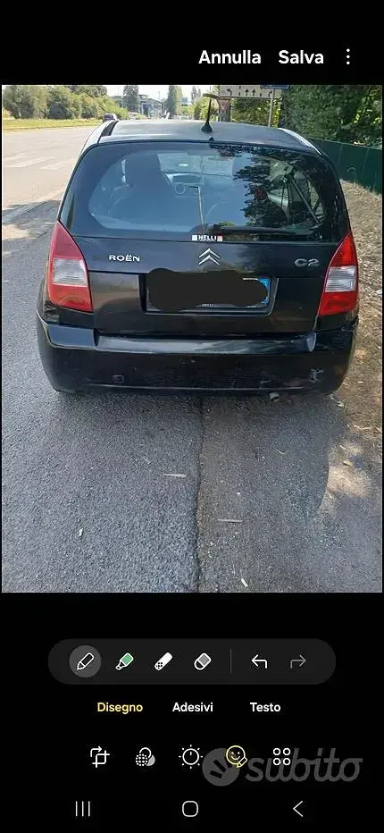 Usata Citroën C2 2007 Nero Utilitaria