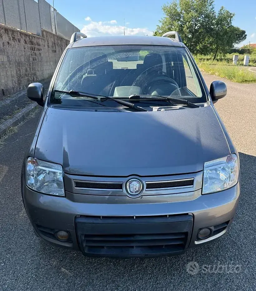 Usata Fiat Panda 4x4 60 CV (44 kW) 2009 Grigio Utilitaria