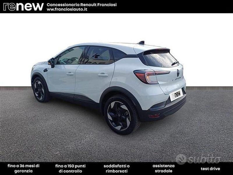 Nuova Renault Captur Techno 91 CV (66 kW) 2025 Bianco SUV