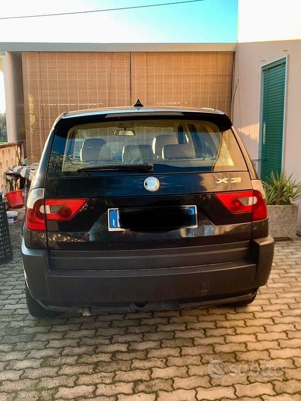 Usata BMW X3 150 CV (110 kW) 2006 Nero SUV