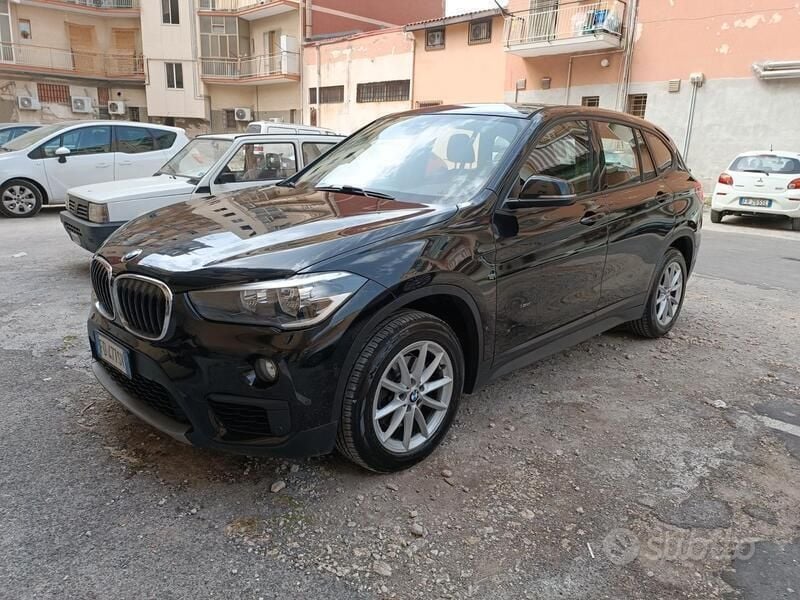 Usata BMW X1 Sport Line 150 CV (110 kW) 2016 Nero SUV