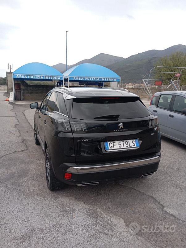Usata Peugeot 3008 120 CV (88 kW) 2021 Nero Berlina