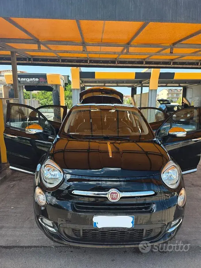 Usata Fiat 500X 95 CV (69 kW) 2018 Nero SUV