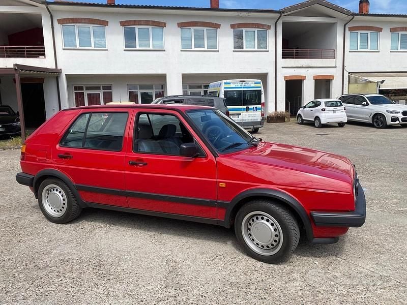 Usata VW Golf II 54 CV (39 kW) 1989 Rosso Utilitaria