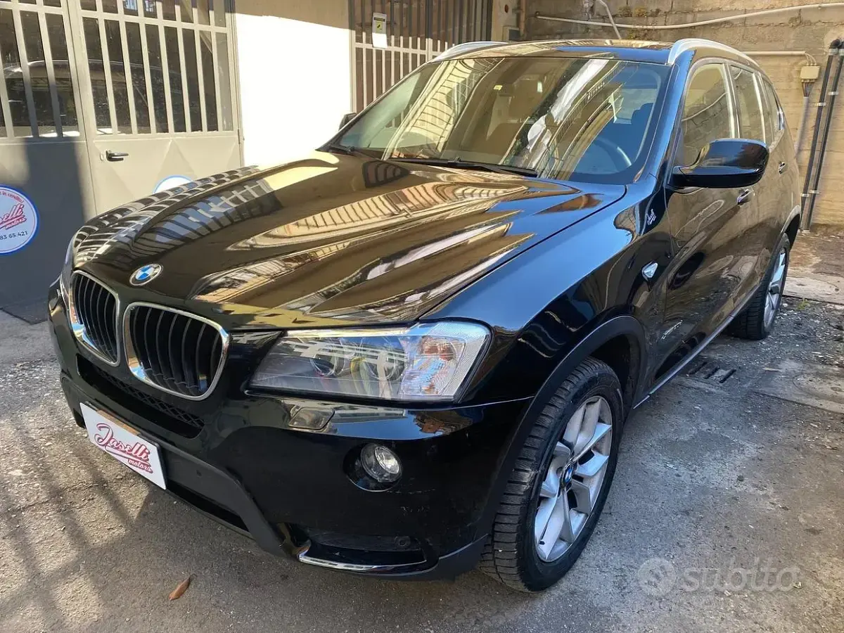 Usata BMW X3 184 CV (135 kW) 2013 Nero SUV