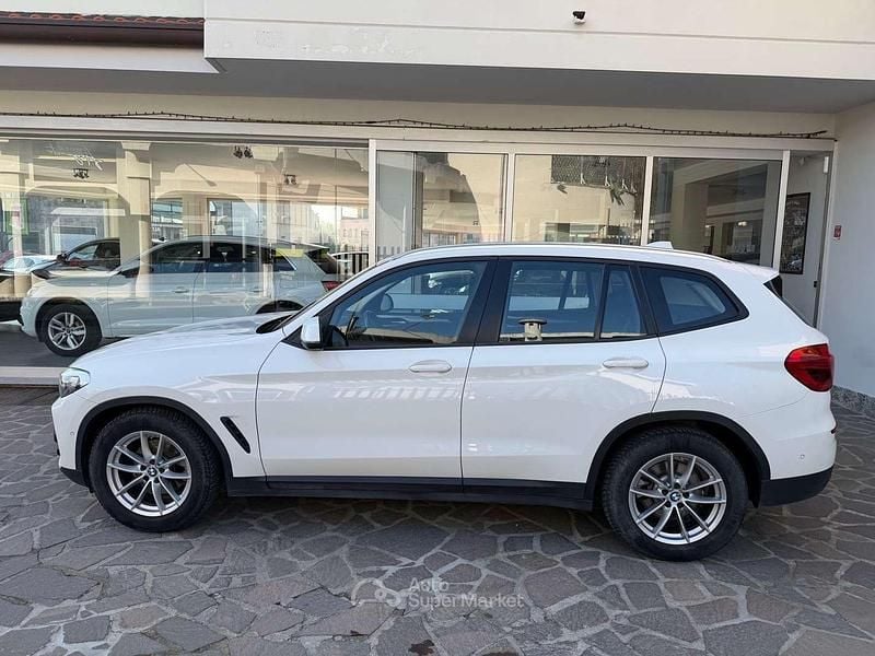 Usata BMW X3 Advantage 150 CV (110 kW) 2020 Alpin white SUV