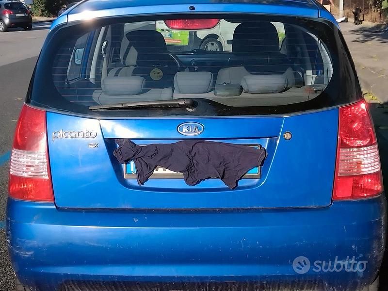 Usata Kia Picanto 65 CV (47 kW) 2006 Blu Utilitaria