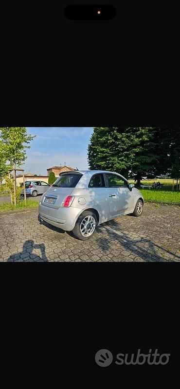 Usata Fiat 500 Sport 2009 Grigio Cabrio