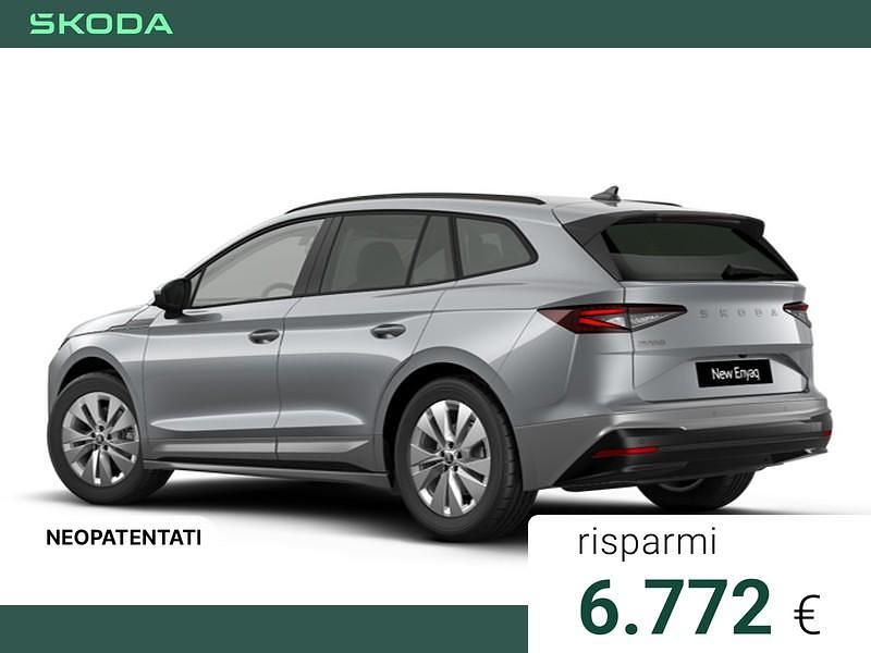 Nuova Skoda Enyaq iV 69 kW (95 CV) 2026 Smokey diamondargento metallizzato SUV