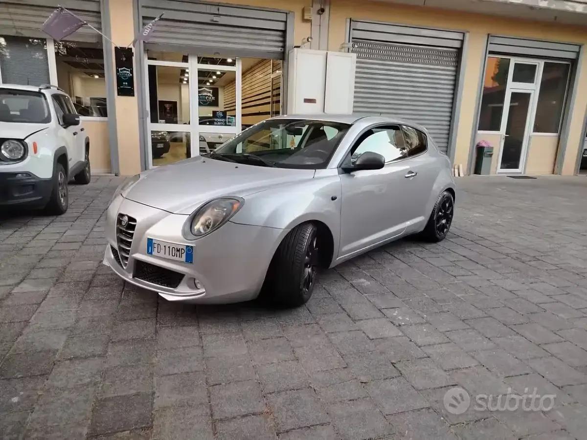 Usata Alfa Romeo MiTo Progression 120 CV (88 kW) 2009 Grigio Utilitaria