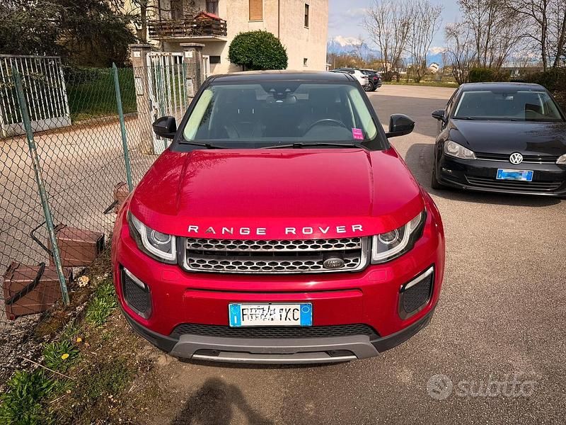 Usata Land Rover Range Rover evoque HSE Dynamic 150 CV (110 kW) 2017 Rosso SUV