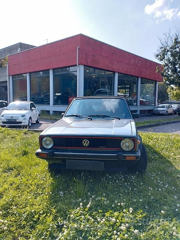 Usata VW Golf Cabriolet S 111 CV (81 kW) 1983 Grigio Cabrio