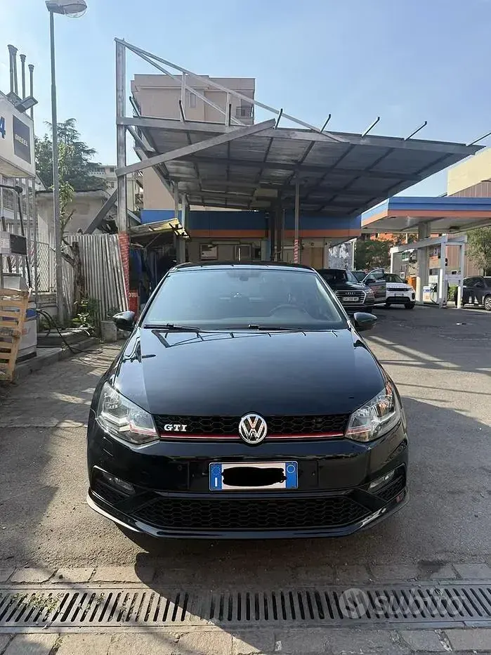 Usata VW Polo GTI 150 CV (110 kW) 2019 Nero Utilitaria