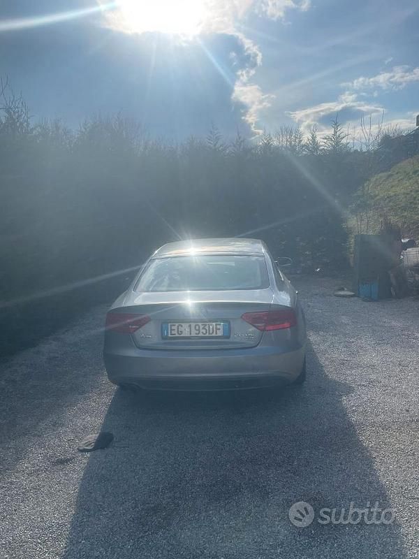 Usata Audi A5 177 CV (130 kW) 2011 Grigio Coupé