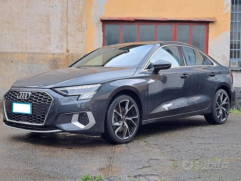 Usata Audi A3 Advanced 150 CV (110 kW) 2021 Grigio Berlina