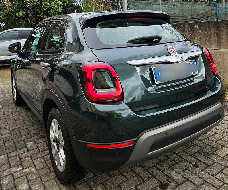 Usata Fiat 500X Cross 120 CV (88 kW) 2019 Verde SUV