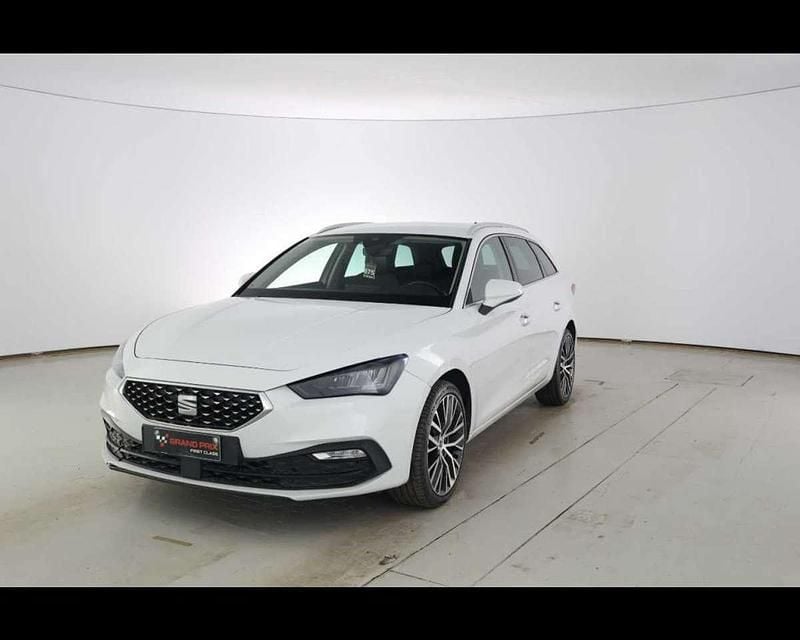 Bianco Usata 2021 Seat Leon XCELLENCE Station wagon | 15.490 € (Buon prezzo) - Immagine 1/4