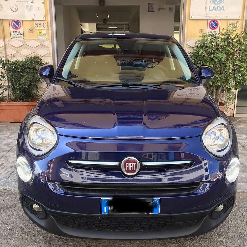 Usata Fiat 500X Connect 95 CV (69 kW) 2021 Blu venezia SUV