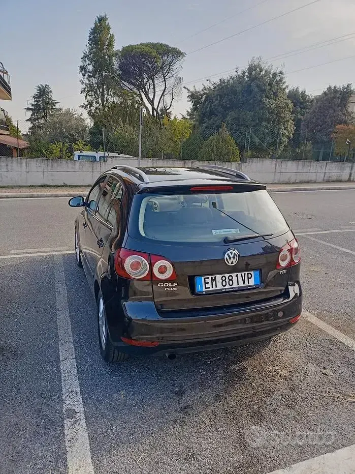 Usata VW Golf Plus 105 CV (77 kW) 2012 Nero Monovolume
