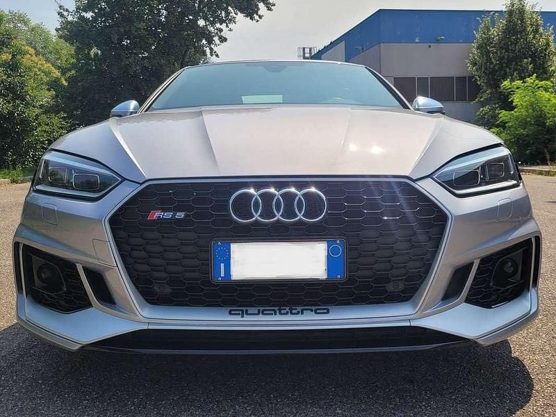 Usata Audi RS5 Ambiente 450 CV (330 kW) 2019 Argento Coupé