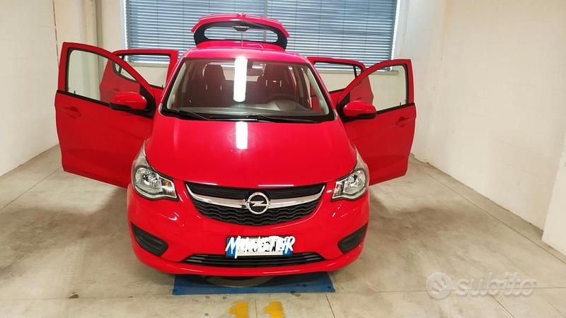 Usata Opel Karl 75 CV (55 kW) 2015 Rosso Utilitaria