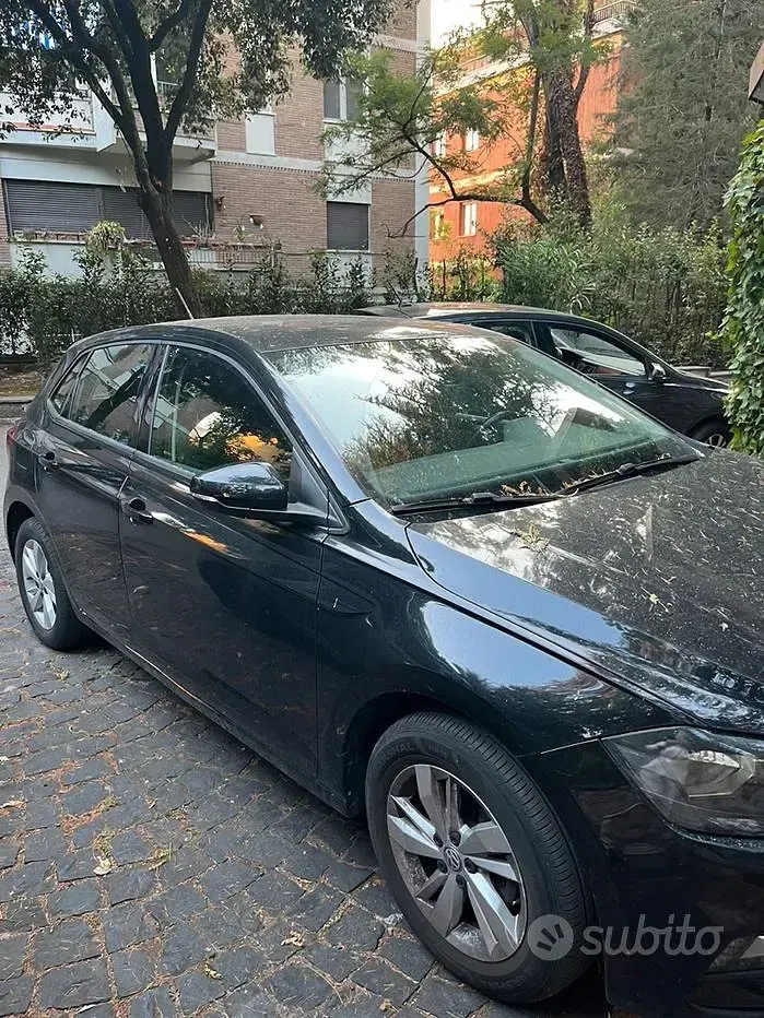 Usata VW Polo 60 CV (44 kW) 2019 Nero Utilitaria