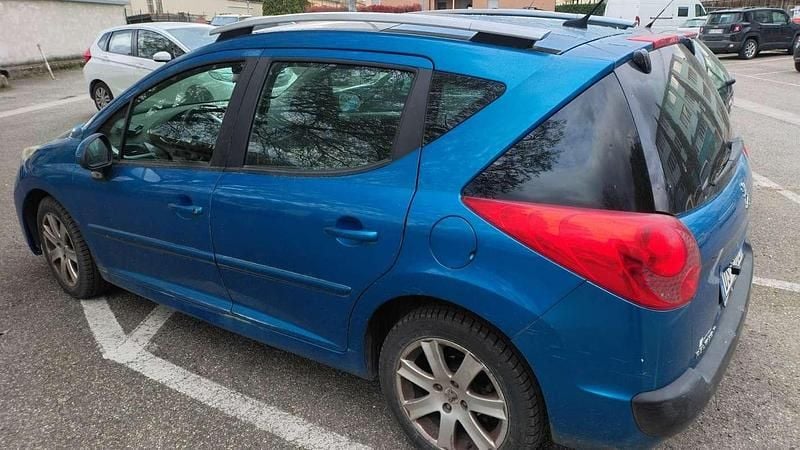 Usata Peugeot 207 90 CV (66 kW) 2009 Blu/azzurro Station wagon