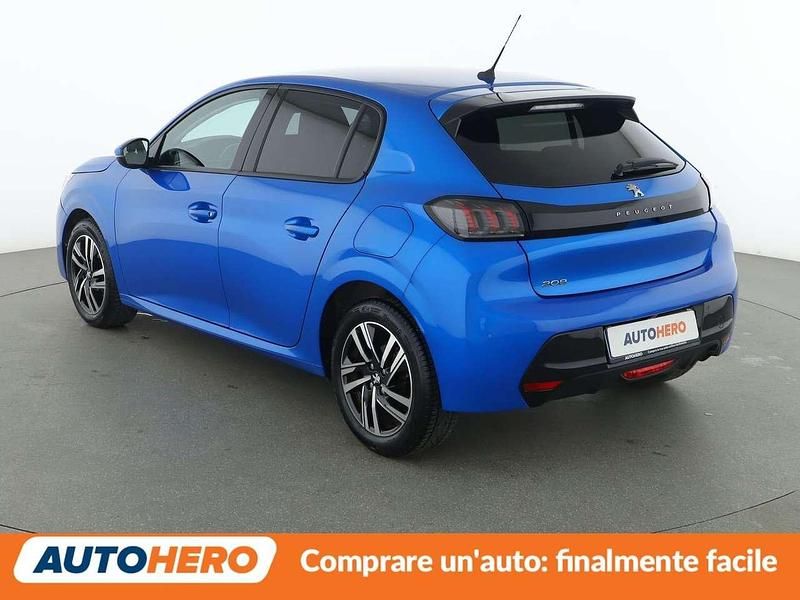 Usata Peugeot 208 Allure 75 CV (55 kW) 2021 Blu Utilitaria