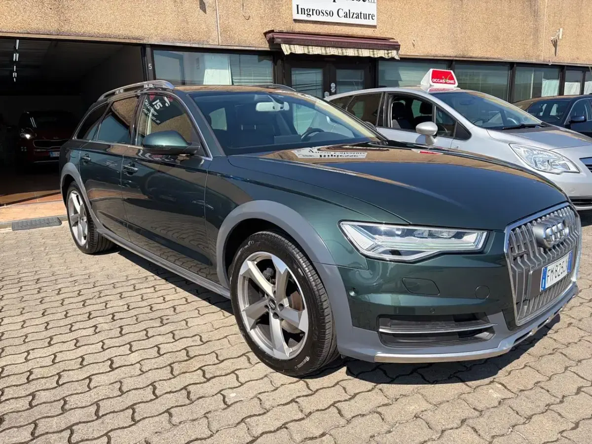 Usata Audi A6 Allroad Business Plus 272 CV (200 kW) 2018 Verde Station wagon