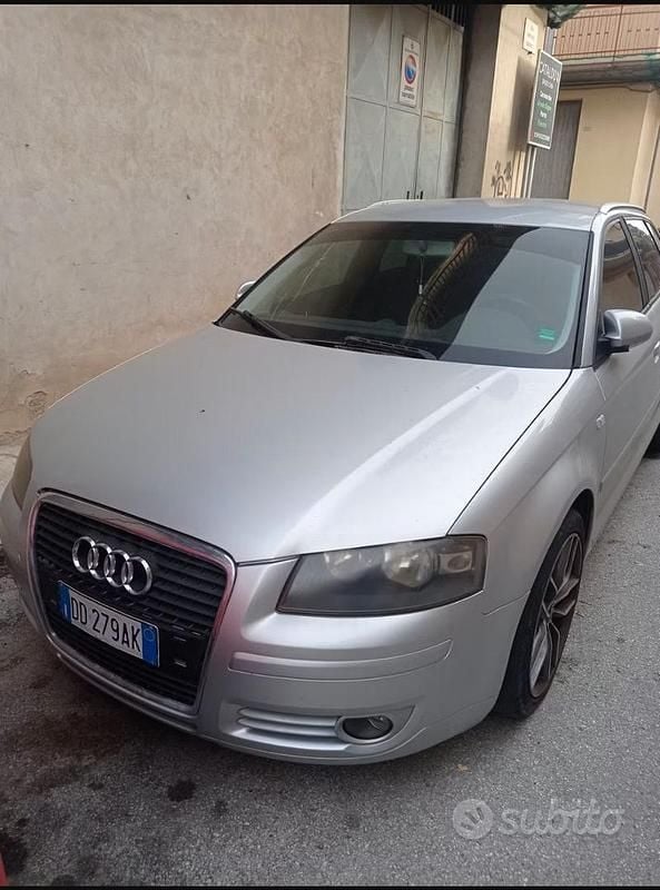 Usata Audi A3 140 CV (102 kW) 2006 Grigio Utilitaria