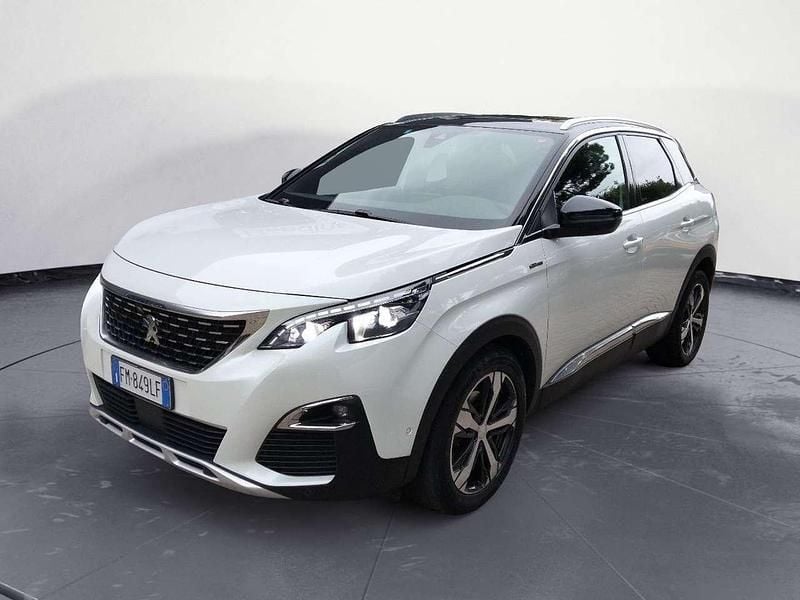 Bianco Usata 2017 Peugeot 3008 GT-line SUV | 16.800 € (Buon prezzo) - Immagine 1/4