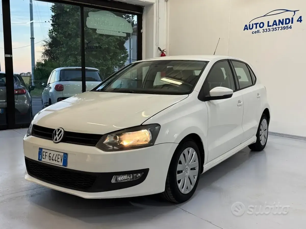 Usata VW Polo 75 CV (55 kW) 2011 Bianco Utilitaria
