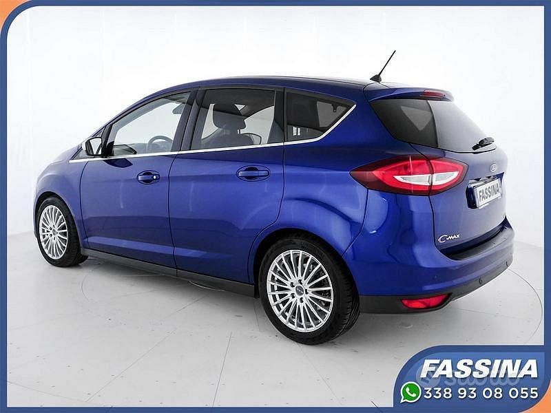 Usata Ford C-MAX Titanium 120 CV (88 kW) 2019 Blu Monovolume