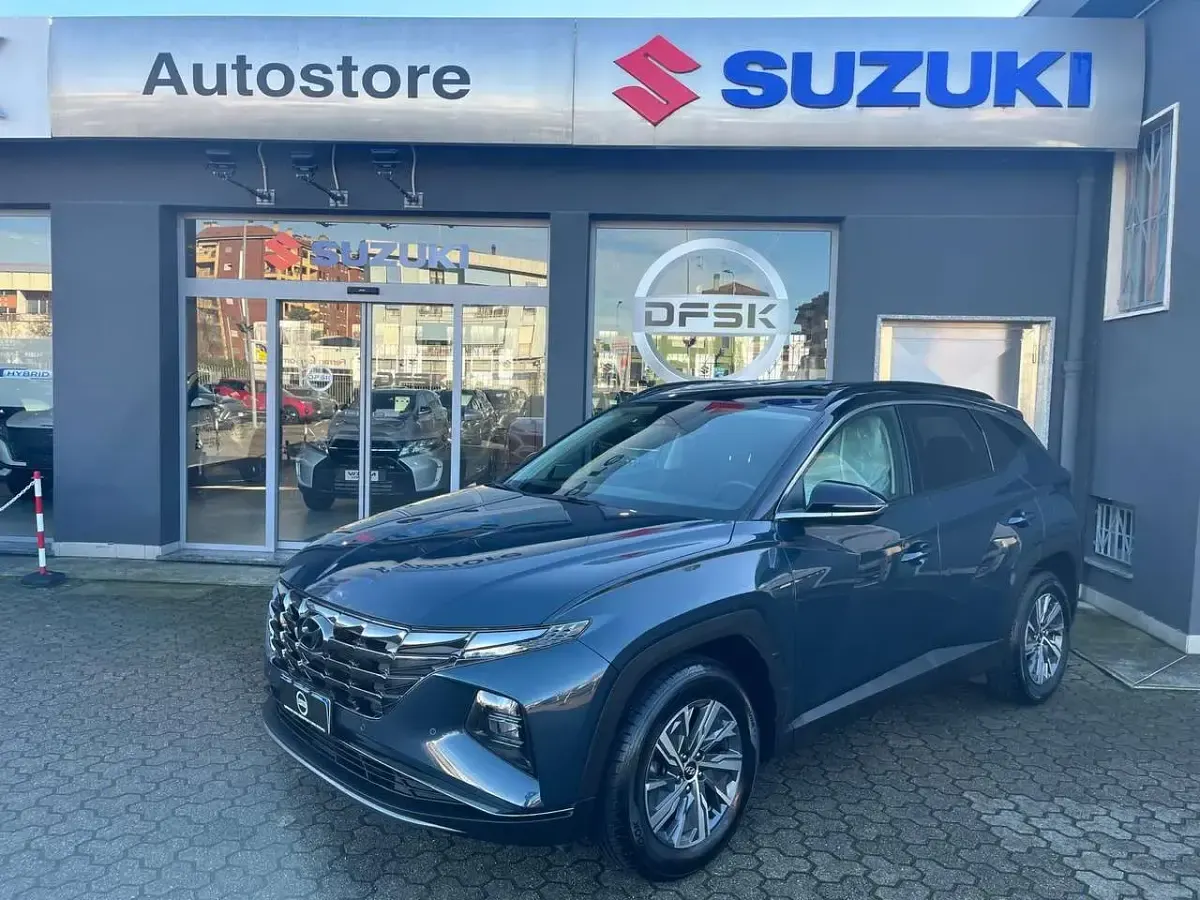 Usata Hyundai Tucson 179 CV (131 kW) 2021 Blu/azzurro SUV