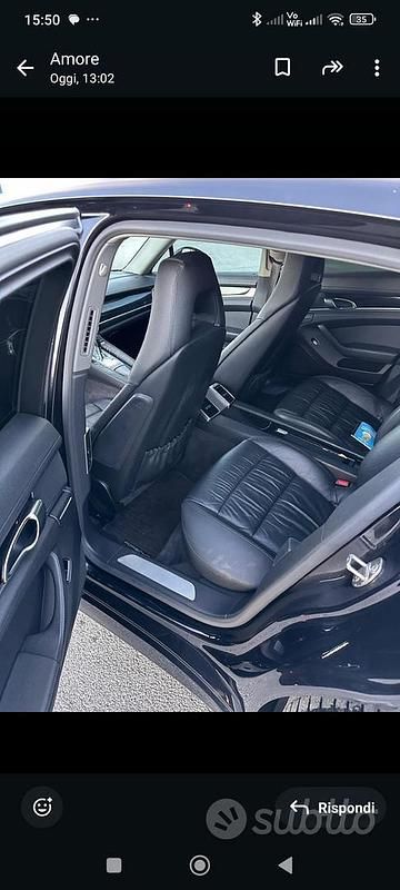 Usata Porsche Panamera 300 CV (220 kW) 2015 Nero Utilitaria