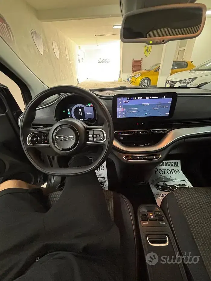 Usata Fiat 500e La Prima 42 kW (58 CV) 2021 Grigio Berlina