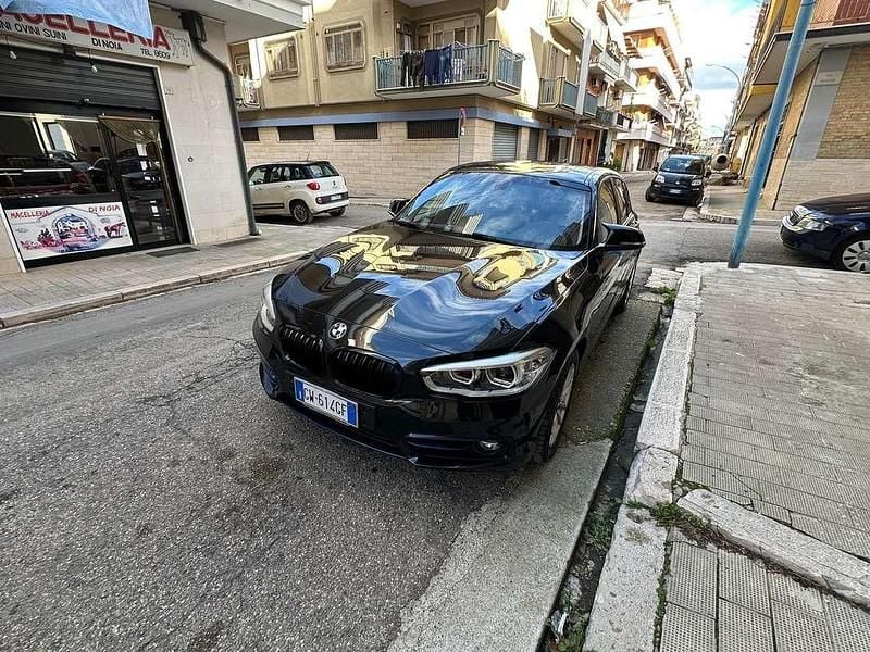 Brugt BMW 118 Sport Line 150 HK (110 kW) 2018 Sort Hatchback
