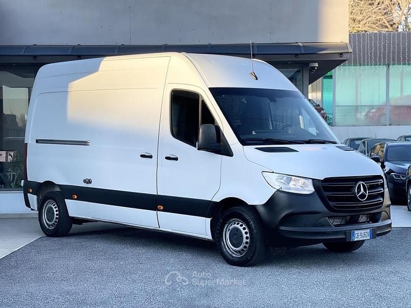 Usata Mercedes Sprinter 114 CV (83 kW) 2020 Bianco Furgone