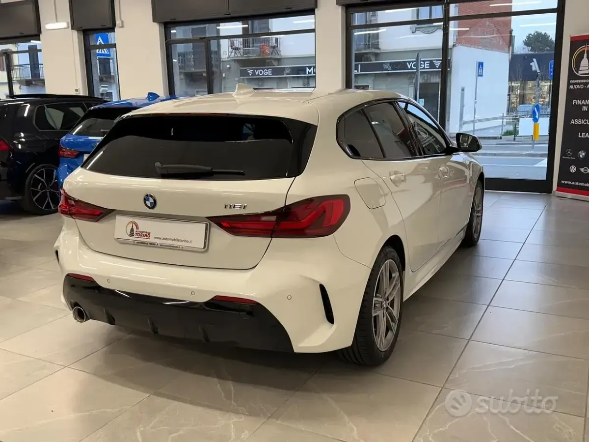 Usata BMW 118 M Sport 136 CV (100 kW) 2023 Bianco Utilitaria