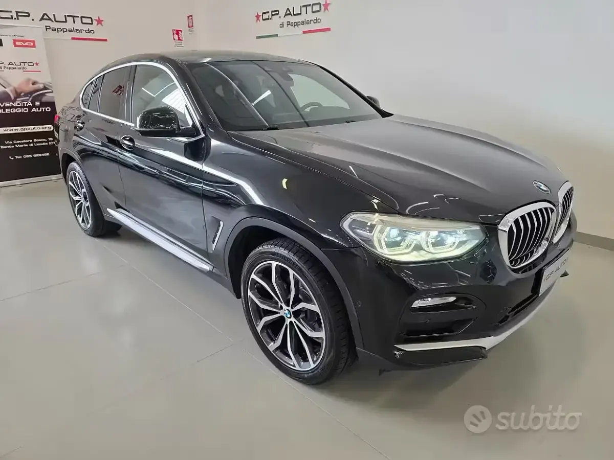 Usata BMW X4 xLine 184 CV (135 kW) 2020 Nero SUV