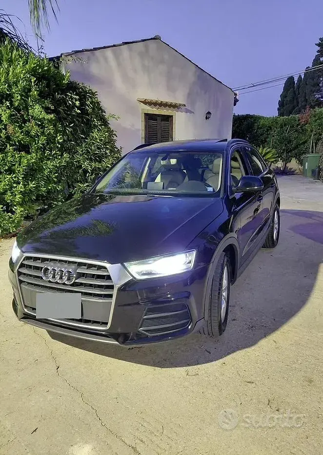 Usata Audi Q3 120 CV (88 kW) 2016 Nero SUV