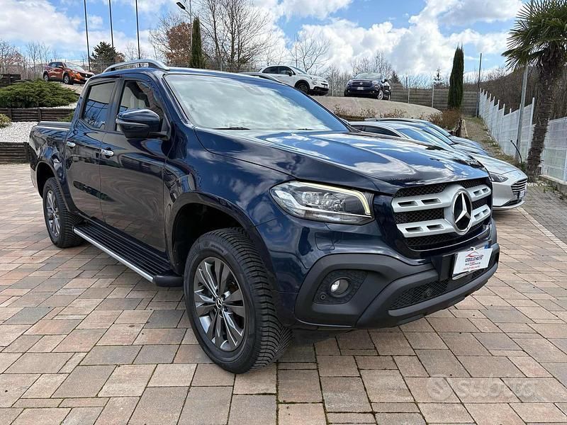 Usata Mercedes X250 190 CV (139 kW) 2019 Blu Pick-up