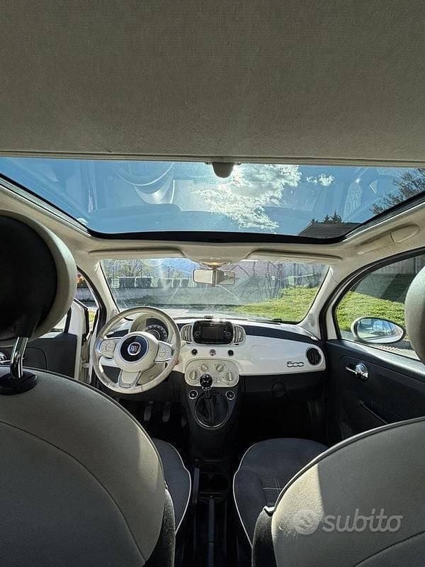 Usata Fiat 500 69 CV (50 kW) 2016 Bianco Berlina